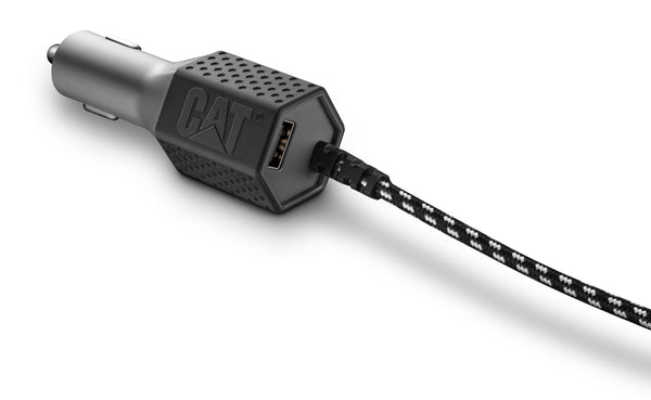 Chargeur de voiture USB simple - avec câble micro USB 6 '- DSP