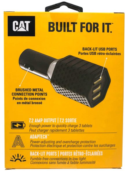 Triple USB Car Adaptor - DSP