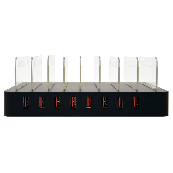 CHARGEUR GIGACORD 8 PORT AVEC CÂBLES MICRO USB - DSP